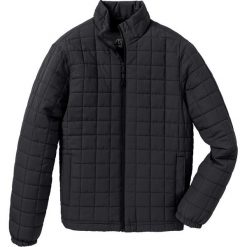 Kurtka pikowana bonprix czarny. Czarne kurtki męskie bonprix, m, bez wzorów, bez kaptura. Za 189,99 zł.