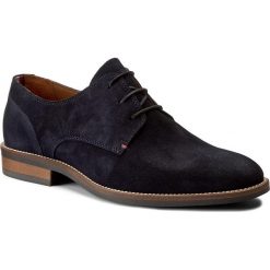 Półbuty TOMMY HILFIGER - Daytona 1B FM0FM00312 Midnight 403. Niebieskie półbuty męskie TOMMY HILFIGER, na co dzień, bez wzorów, ze skóry, eleganckie, na sznurówki. Za 599,00 zł.