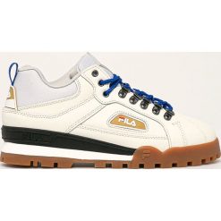 Fila - Buty Trailblazer L. Białe sneakersy męskie Fila, ze skóry, na sznurówki. W wyprzedaży za 419,90 zł.