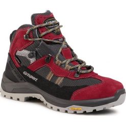 Trekkingi GRISPORT - 14407S7G Rubino. Czerwone trapery damskie Grisport, ze skóry, bez obcasa, bez zapięcia. W wyprzedaży za 359,00 zł.