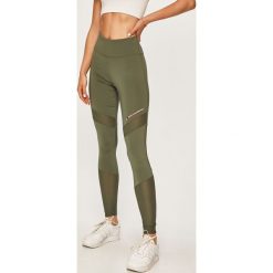 Tommy Sport - Legginsy. Zielone spodnie damskie Tommy Sport, s, z elastanu. Za 299,90 zł.