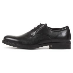 Geox półbuty męskie Uomo Carnaby 41 czarne. Czarne buty wizytowe męskie Geox, bez wzorów, ze skóry, eleganckie, bez zapięcia. Za 429,00 zł.