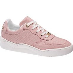 Sneakersy damskie MEXX różowe. Różowe sneakersy damskie Mexx, ze skóry. Za 319,90 zł.