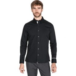 Calvin Klein Koszula Czarny. Czarne koszule męskie Calvin Klein, l, bez wzorów, z bawełny, bez kołnierzyka, z długim rękawem. Za 393,95 zł.