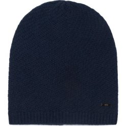 Czapka HUGO - Xamir 50415826 410. Niebieskie czapki damskie HUGO, na zimę, bez wzorów, z kaszmiru. W wyprzedaży za 229,00 zł.