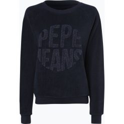 Pepe Jeans - Damska bluza nierozpinana – Cameron, niebieski. Niebieskie bluzy damskie Pepe Jeans, l, z jeansu. Za 199,95 zł.