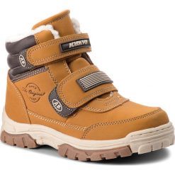 Trapery ACTION BOY - CP07-2772 D Camel 1. Pomarańczowe śniegowce chłopięce Action Boy, bez zapięcia. Za 99,99 zł.