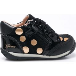 Geox - Buty dziecięce. Szare trampki chłopięce Geox, bez wzorów, ze skóry, sportowe, bez zapięcia. Za 259,90 zł.