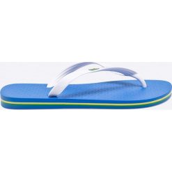 Ipanema - Japonki. Niebieskie kapcie męskie Ipanema, z materiału, bez zapięcia. W wyprzedaży za 34,90 zł.