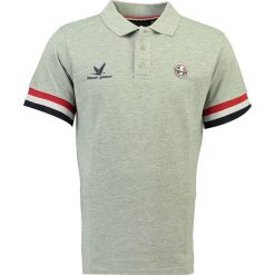 Koszulka polo "Kicolor" w kolorze jasnoszarym. Szare koszulki męskie Stone Goose, m, w paski, z bawełny, bez rękawów. W wyprzedaży za 98,95 zł.
