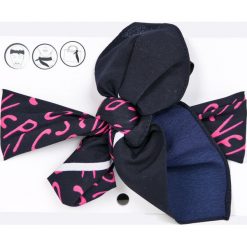 Pieces - Chusta. Niebieskie szaliki damskie marki Pieces, bez wzorów, z poliesteru. W wyprzedaży za 19,90 zł.