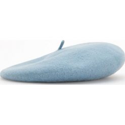 Wełniany beret z haftem - Turkusowy. Niebieskie berety damskie Reserved, z haftami, z wełny. Za 39,99 zł.