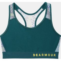 Biustonosze sportowe: Under Armour Biustonosz sportowy Armour Mid Kehole Mesh czarny r. L (1307198-716)