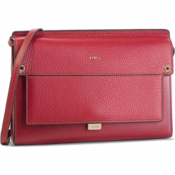 Torebka FURLA - Like 1000156 B BNF0 AVH Ciliegia d. Czerwone torebki klasyczne damskie Furla, bez wzorów, ze skóry, wizytowe, bez dodatków. Za 1290,00 zł.