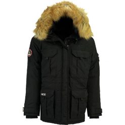 Parka "Algos" w kolorze czarnym. Czarne parki męskie Canadian Peak, xxl, bez wzorów, bez kaptura. W wyprzedaży za 409,95 zł.