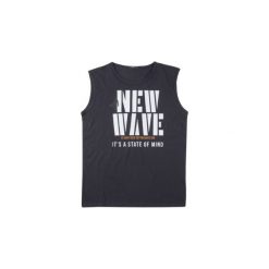 T-shirt męski bez rękawów. Czarne t-shirty męskie TXM, m, bez wzorów, bez kołnierzyka. Za 19,99 zł.