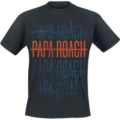 Papa Roach WDYT Warped Repeater T-Shirt czarny. Czarne koszulki męskie Papa Roach, l, z nadrukiem, z okrągłym kołnierzem. Za 74,90 zł.