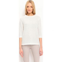 Sweter długi rękaw damski klasyczny. Brązowe swetry damskie Top Secret, bez wzorów, z dzianiny, eleganckie, z długim rękawem, długie, bez kaptura. W wyprzedaży za 29,99 zł.