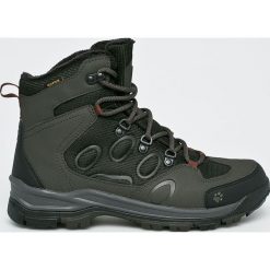 Jack Wolfskin - Buty. Szare buty trekkingowe męskie marki Jack Wolfskin, z materiału, na sznurówki, outdoorowe. W wyprzedaży za 399,90 zł.