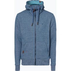 Bluzy męskie: Alife& Kickin – Męska bluza rozpinana – Trasher, niebieski