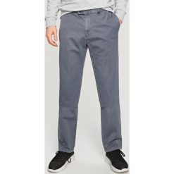 Chinosy męskie: Chinosy regular fit – Szary