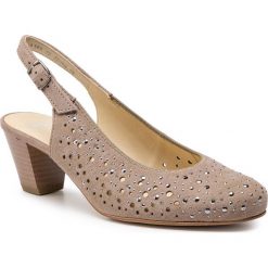 Sandały ARA - 12-32009-65 Taupe. Pomarańczowe klapki damskie ara, bez wzorów, ze skóry, bez obcasa. W wyprzedaży za 299,00 zł.