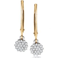 Kolczyki damskie: PROMOCJA Kolczyki – , Diament 0,14ct