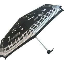 Parasole: Parasol „Clifton Piano Notes” w kolorze czarno-białym