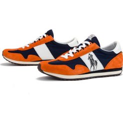 POLO RALPH LAUREN TRAIN 90-PP > 809755192005. Sneakersy męskie Ralph Lauren, na sznurówki. W wyprzedaży za 319,99 zł.