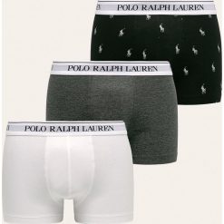 Polo Ralph Lauren - Bokserki (3-pack). Białe bokserki męskie Polo Ralph Lauren, s, z nadrukiem, z elastanu. W wyprzedaży za 159,90 zł.