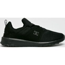 DC - Buty Heathrow. Czarne sneakersy męskie DC, z materiału, na sznurówki, trekkingowe. Za 329,90 zł.