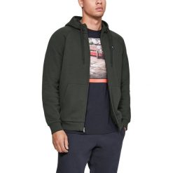 Under Armour Rival Bluza Zielony. Zielone bluzy męskie Under Armour, s, bez wzorów, z bawełny, bez kołnierzyka, bez rękawów, bez kaptura. Za 274,95 zł.