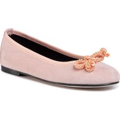 Baleriny HEGO'S MILANO - 1099 Rosa. Różowe baleriny damskie Hego's Milano, bez wzorów, ze skóry, bez obcasa. W wyprzedaży za 239,00 zł.