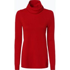 Marie Lund - Damski sweter z wełny merino, czerwony. Czerwone golfy damskie Marie Lund, xl, z dzianiny. Za 229,95 zł.