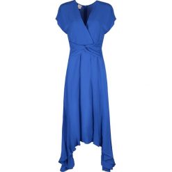 Pinko Sukienka "Posato". Sukienki damskie Pinko, na co dzień, bez wzorów, z asymetrycznym kołnierzem, bez rękawów, asymetryczne. Za 599,00 zł.