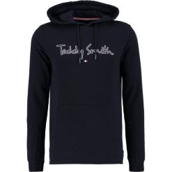 Bluzy męskie: Teddy Smith SEVEN Bluza z kapturem dark navy