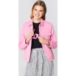 Kurtki damskie: Samsoe & Samsoe Kurtka Kealey – Pink