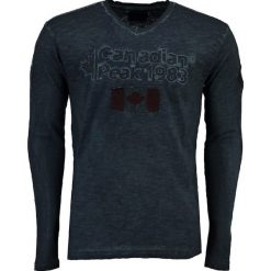 T-shirty męskie: Koszulka „Jawn” w kolorze granatowym