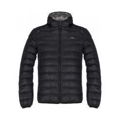 Loap Męska kurtka puchowa Ipos czarny XL. Czarne kurtki sportowe męskie Loap, na zimę, xl, bez wzorów, z puchu, z kapturem. W wyprzedaży za 239,00 zł.