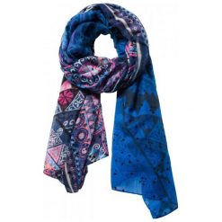 Desigual Chusta Damska Ciemnoniebieska New Magic. Niebieskie chusty damskie Desigual. Za 149,00 zł.