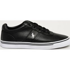 Polo Ralph Lauren - Buty skórzane. Czarne buty sportowe męskie Polo Ralph Lauren, ze skóry, na sznurówki. Za 429,90 zł.