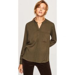 Koszula - Khaki. Brązowe koszule damskie Reserved. Za 79,99 zł.