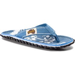 Japonki GUMBIES - Islander Light Blue Palm. Niebieskie klapki męskie Gumbies, bez wzorów, z tworzywa sztucznego. Za 109,95 zł.