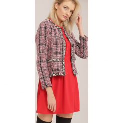 Czerwony Żakiet Lusty. Czerwone marynarki damskie other, s, bez wzorów. Za 69,99 zł.