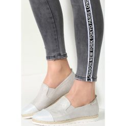 Srebrne Slip On Old Sun. Szare trampki damskie slip on marki vices. Za 79,99 zł.