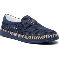 Espadryle BALDININI - 997414YNABU101010KLX Blu. Niebieskie espadryle męskie marki Baldinini, ze skóry. Za 1729,00 zł.