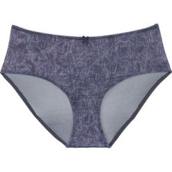 Figi "panty" bonprix ciemnoszary z nadrukiem. Szare majtki damskie bonprix, z nadrukiem. Za 16,99 zł.
