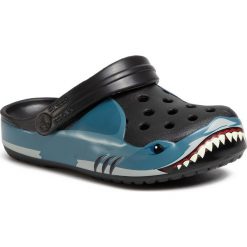 Klapki CROCS - Fun Lab Shark Band Clg K 206271 Black. Czarne sandały chłopięce Crocs, z tworzywa sztucznego, bez zapięcia. Za 149,00 zł.
