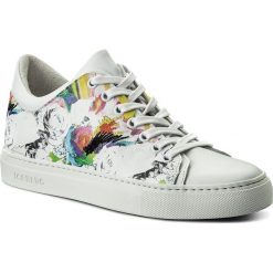 Sneakersy ICEBERG - Serena 18EID1201A Galaxy Bianco. Białe półbuty damskie Iceberg, bez wzorów, ze skóry, bez obcasa, na płaskiej podeszwie, bez zapięcia. W wyprzedaży za 839,00 zł.