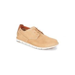 Derby Timberland TIDELANDS OXFORD. Brązowe półbuty męskie Timberland, bez wzorów, bez zapięcia. Za 370,30 zł.